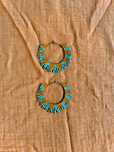 PREORDER fringed hoops